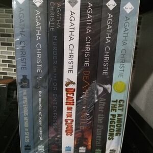 Mystery Book Set - Black, White, Gray Covers